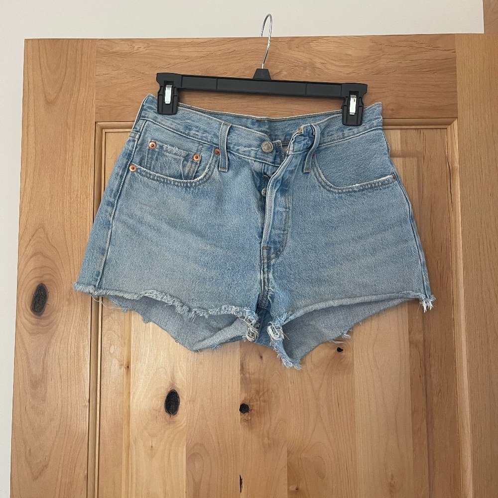 Levi's High Waisted Shorts